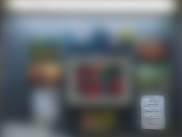 Nytt i skyltskåpet. Snart är det …