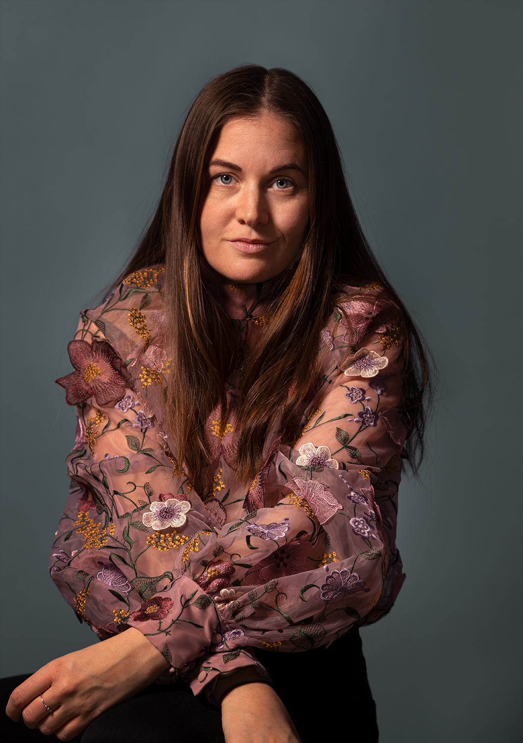 Porträtt på Sonja Hesslow